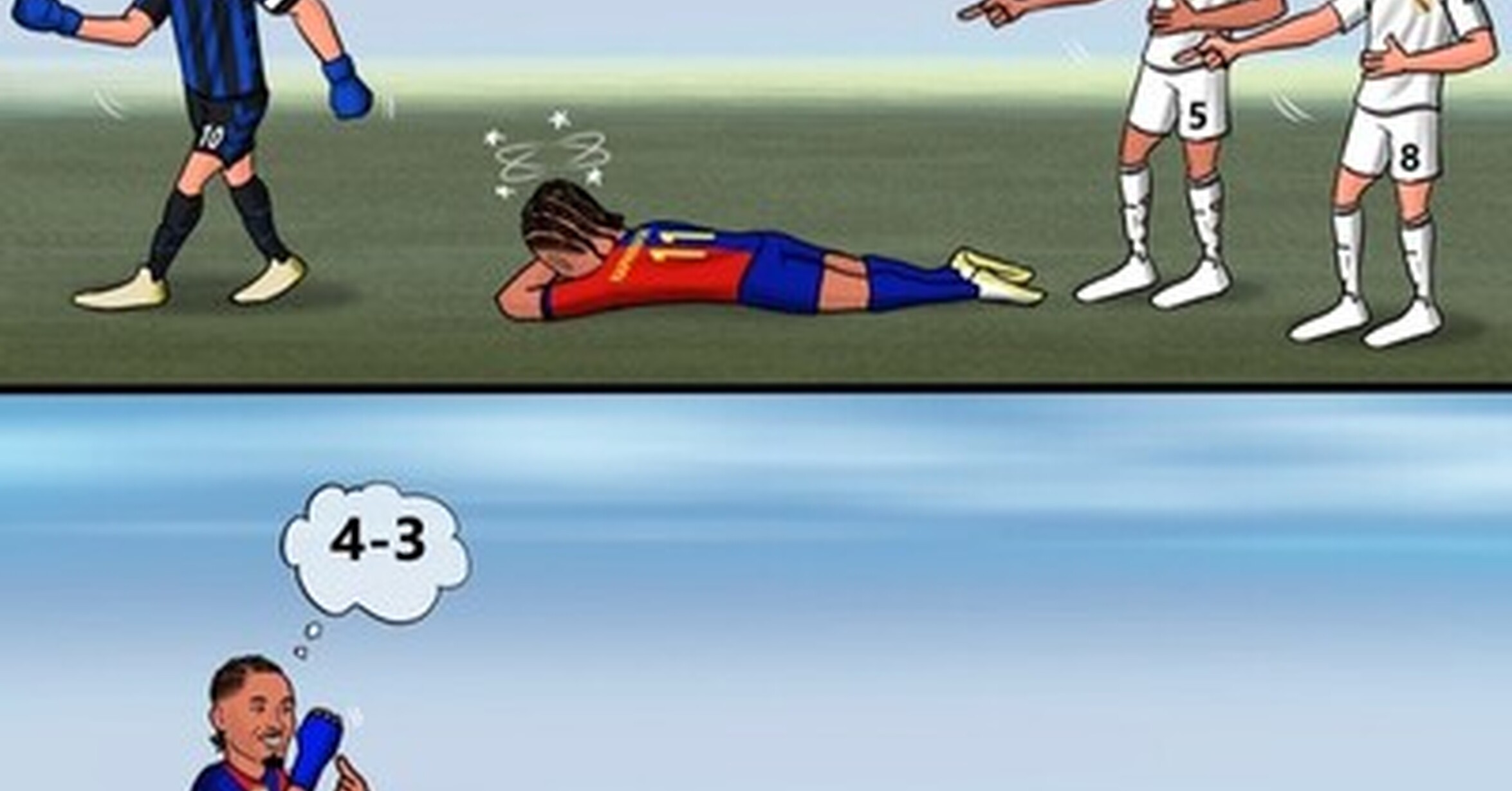 La venganza se sirve en 4-3