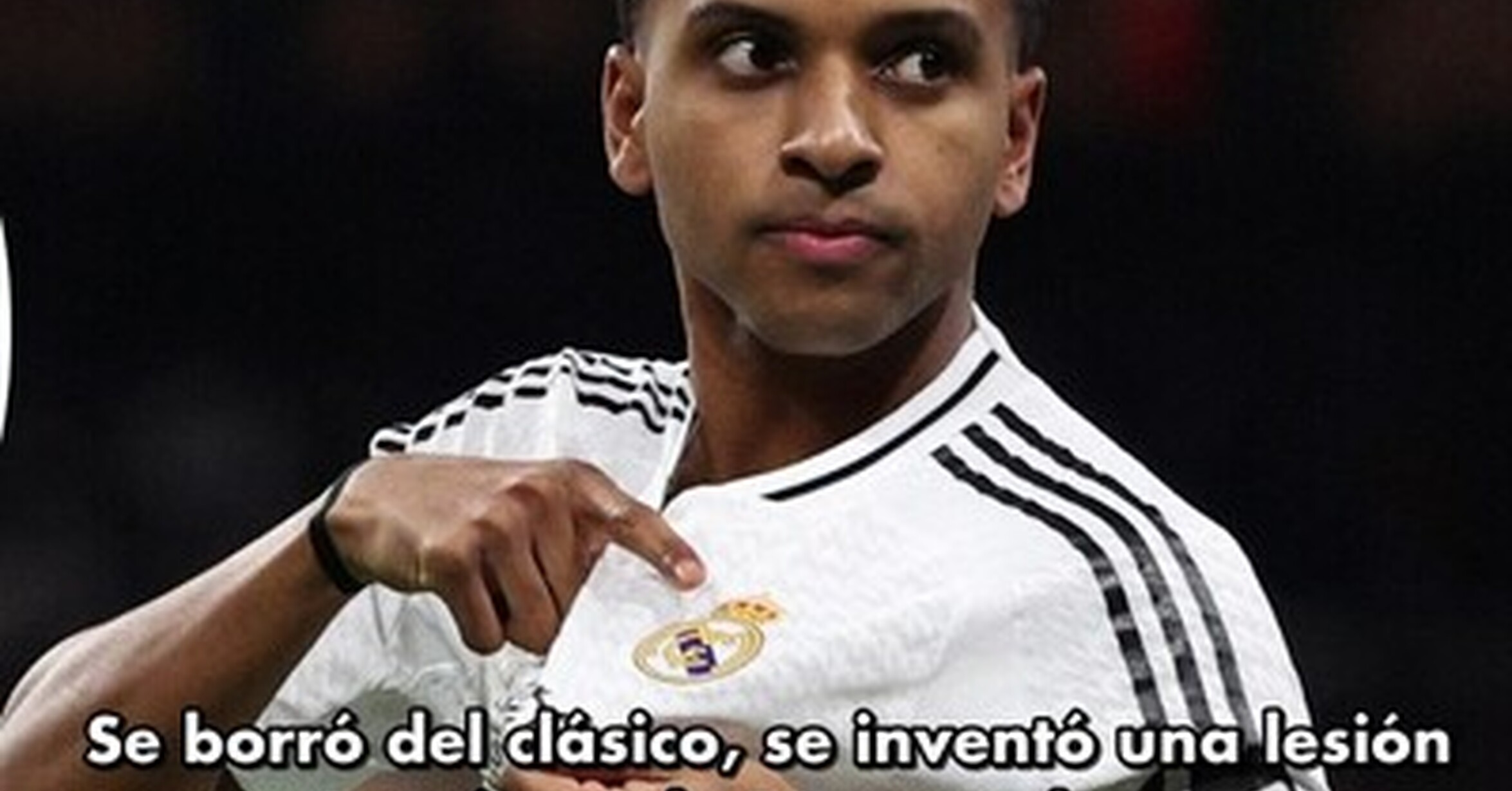 Rodrygo se ha borrado