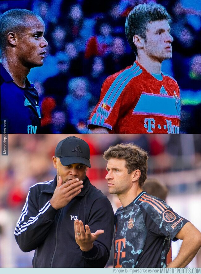 1221986 - Kompany durante la primera y la última temporada de Muller en el Bayern