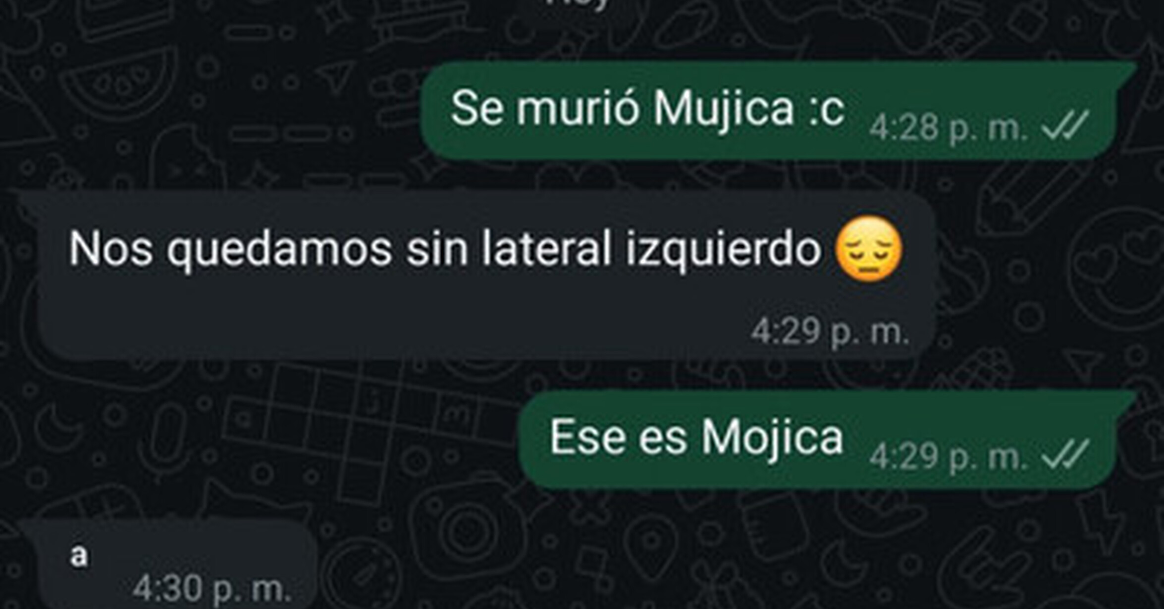 Cuando la noticia llega a Mallorca