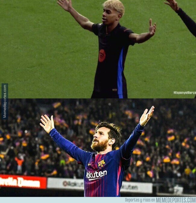 1222059 - Lamine ya celebra como Leo