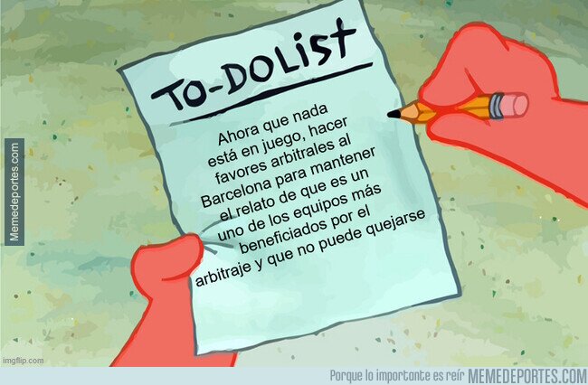 1222092 - Lista de deberes para los árbitros desde el 15 de mayo