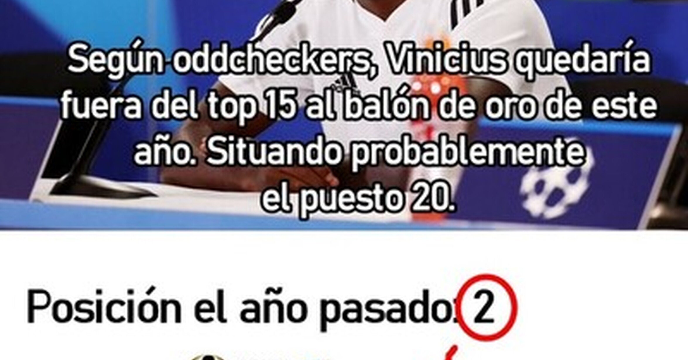 ¡Vinicius ha cumplido su promesa!