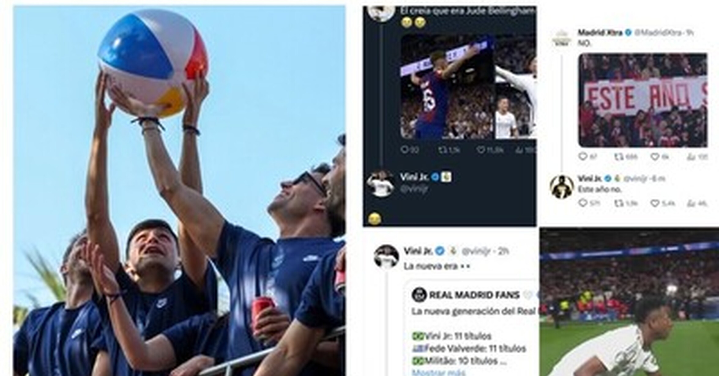 ¿No es curioso? Al Madridismo le ofende cuando otros se comportan como Vinicius