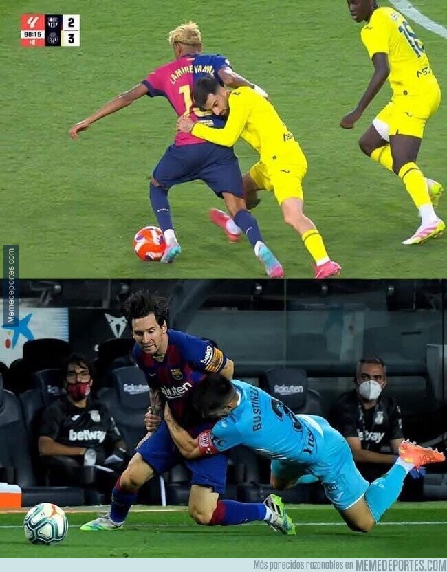 1222363 - Planteamientos anti-Messi en un Yamal de 17 años...