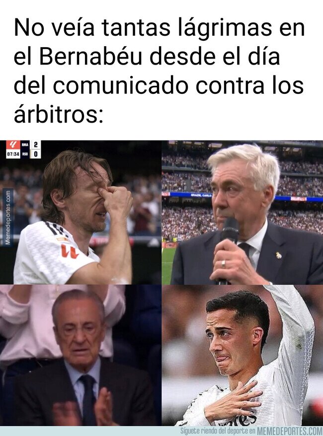 1222695 - Tarde de llantos en el Bernabéu