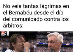 Enlace a Tarde de llantos en el Bernabéu