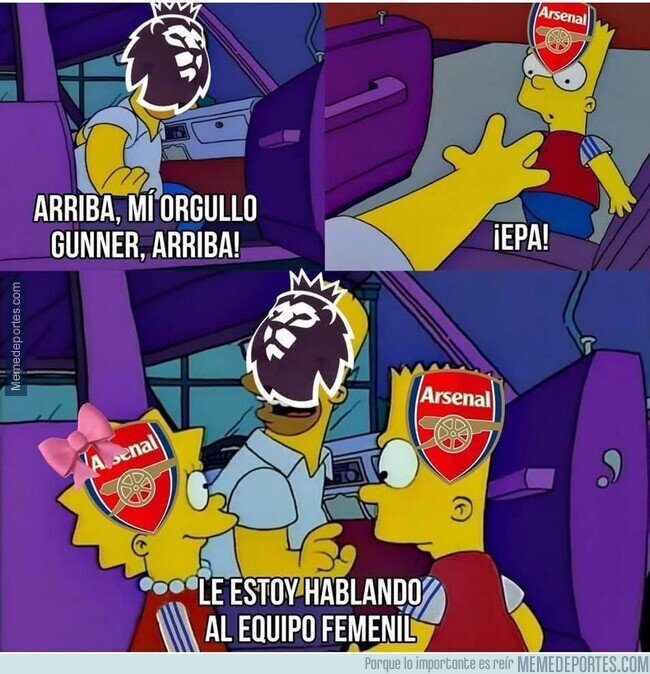 1222789 - Lo del Arsenal masculino no es decepción, es tradición.