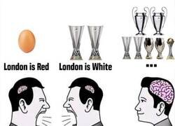 Enlace a Londres es un poco azul