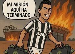 Enlace a Cristiano al finalizar sus retos