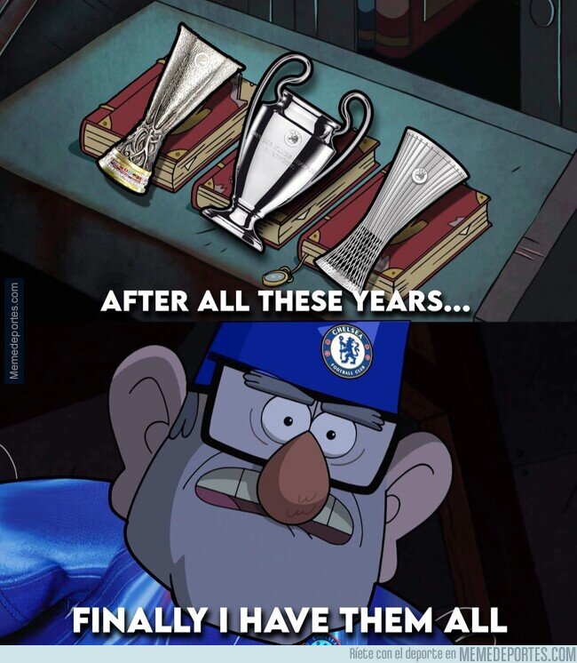 1223081 - El Chelsea reunió las tres