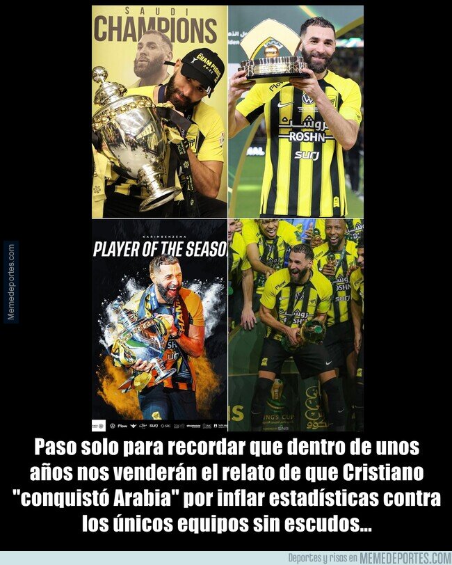 1223168 - Benzema enseñándonos cómo se ve una liga conquistada