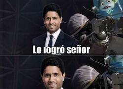 Enlace a Al-khelaïfi, al fin puede respirar