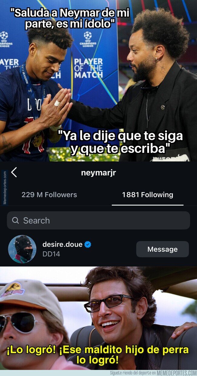 1223401 - Doué ganó la Champions y logró su objetivo