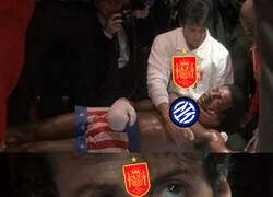 Enlace a España vengó la manita al Inter