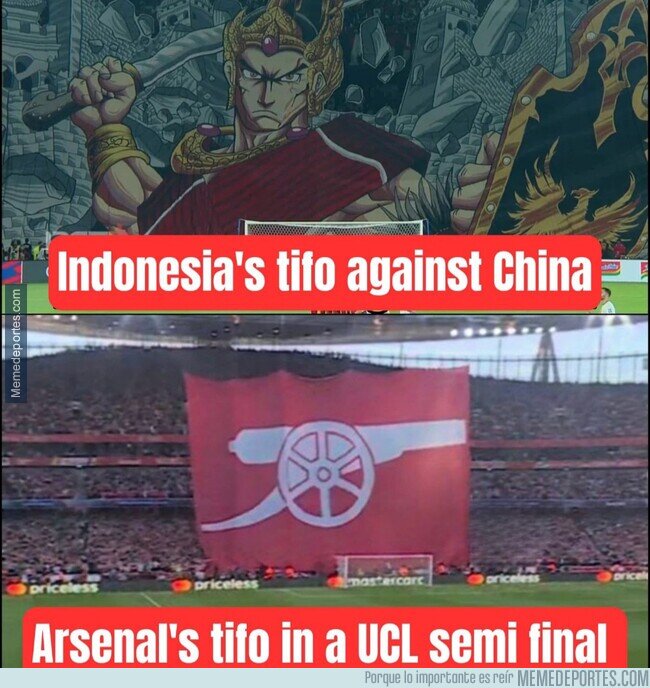 1223690 - Ese tifo del Arsenal no será fácil de olvidar