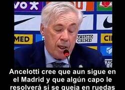 Enlace a Primer choque cultural de Ancelotti. Esto será divertido.