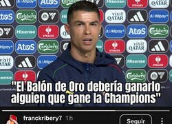 Enlace a Ribery contesta a Cristiano y se acuerda del Balón de Oro de 2013