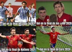 Enlace a Si tienes una final, cuenta con Oyarzabal