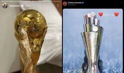 Enlace a Casi empatados Messi y Cristiano