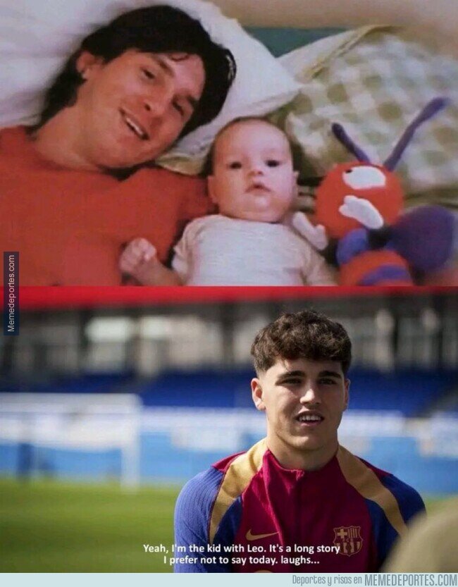 1224118 - ¿Cómo que otro bebé santiguado por Messi?