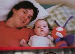 Enlace a ¿Cómo que otro bebé santiguado por Messi?