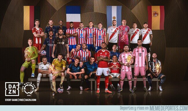 1224284 - La lista de todos los campeones del mundo presentes en el mundial de clubes