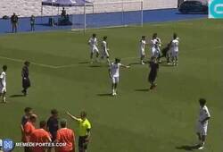 Enlace a Lamentable tangana en el torneo de cadetes entre el Celta y el Madrid