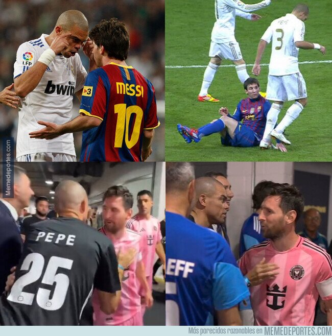 1224425 - Messi y Pepe hicieron las paces