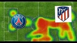 Enlace a El mapa de calor del PSG-Atlético
