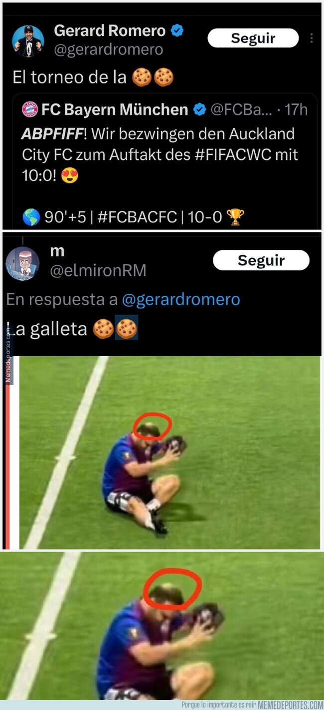 1224448 - La galleta, pero con la mano abierta