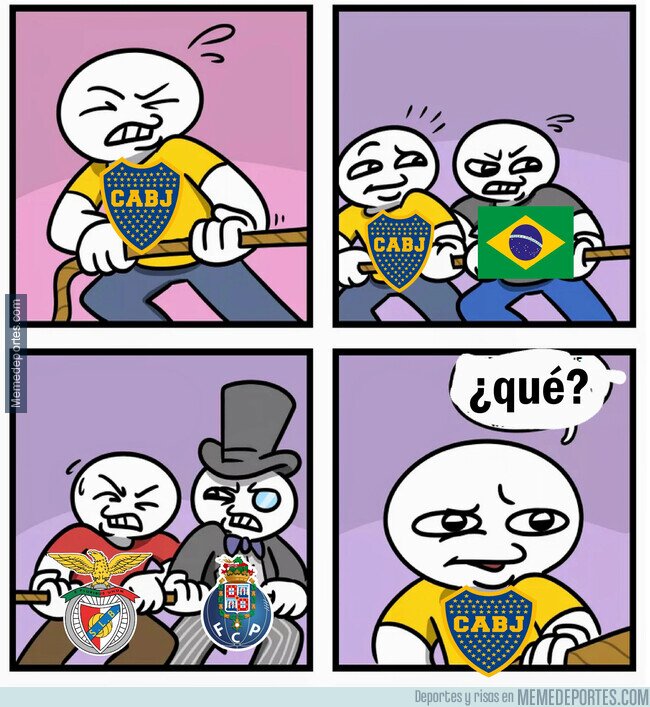 1224523 - ¿Alguien sabe por qué hay brasileños apoyando a Boquita?