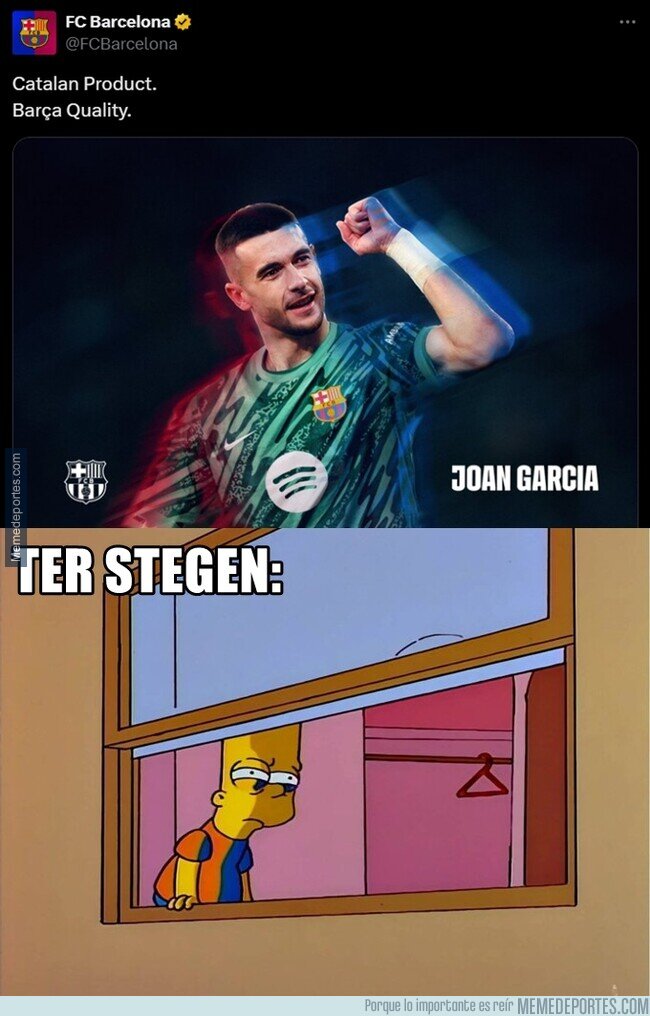 1224625 - Ter Stegen debe estar mirando las maletas de reojo