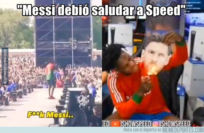 1224640 - Messi probablemente no sabe ni quien es... para suerte de él