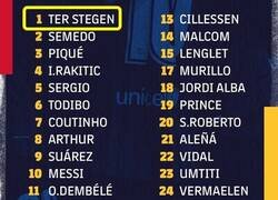 Enlace a Ter Stegen es el único superviviente de aquel Barça de 2019