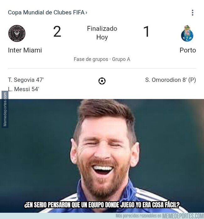 1224769 - Moraleja: nunca subestimes a ningún equipo que tenga a Messi de titular