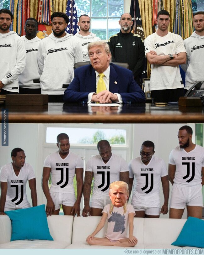 1224856 - Trump recibe a la Juve en la Casa Blanca