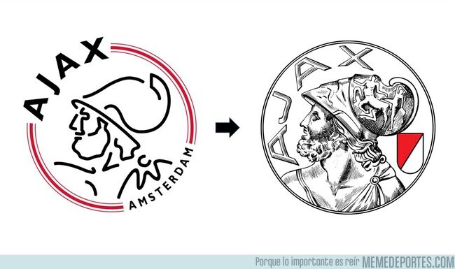 1225401 - Paren todo, que el Ajax ha cambiado de escudo