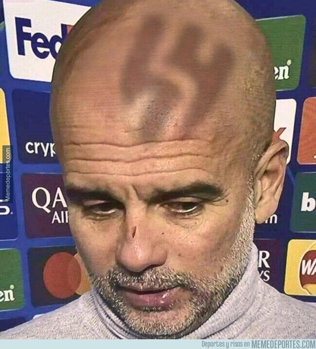 1225481 - La marca de Guardiola en la cabeza