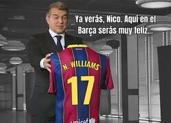 Enlace a Laporta todavía no lo asume