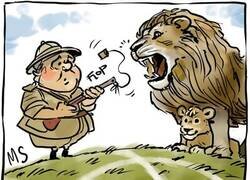 Enlace a Gatillazo con los leones
