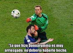 Enlace a El de la contusión cerebral fue Higuaín, pero el de la amnesia fue Neuer