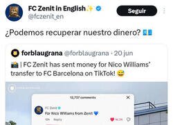 Enlace a El Zenit quiere recuperar su dinero