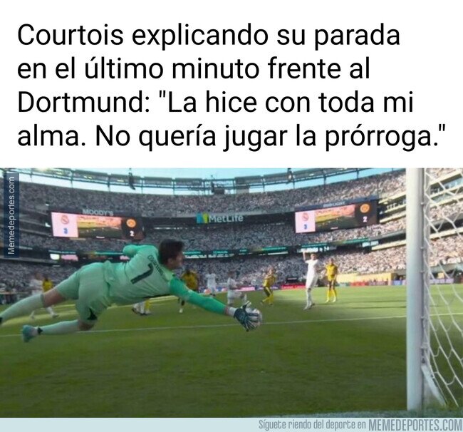 1225788 - Cuando al mejor portero no le apetece una prórroga hace esto