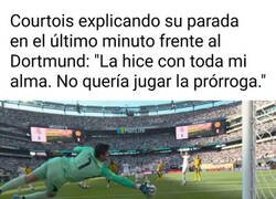 Enlace a Cuando al mejor portero no le apetece una prórroga hace esto