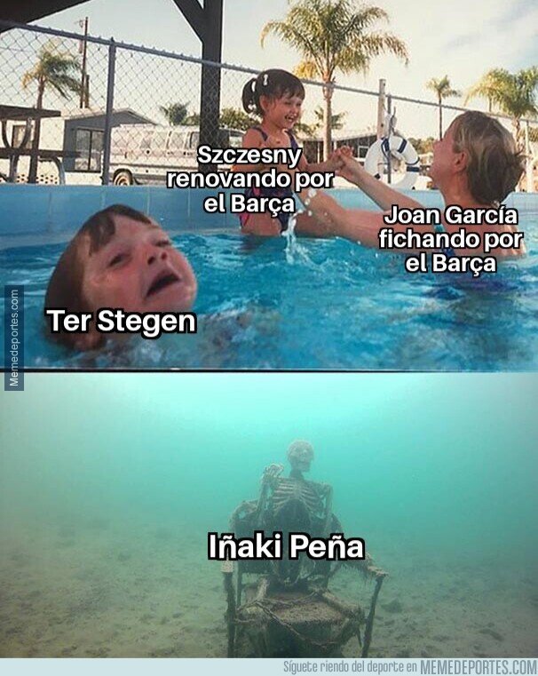 1225875 - Así está la portería azulgrana