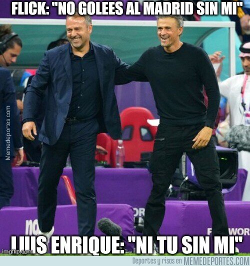 1225916 - Flick y Luis Enrique a lo suyo