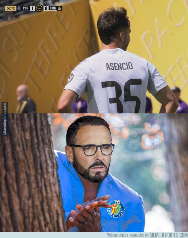 1225933 - A Asencio se le está poniendo cara de central del Getafe