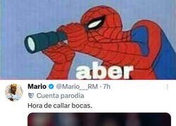 Enlace a Calló bocas... de los que le apoyaban