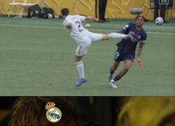 Enlace a Carvajal volvió haciendo de las suyas